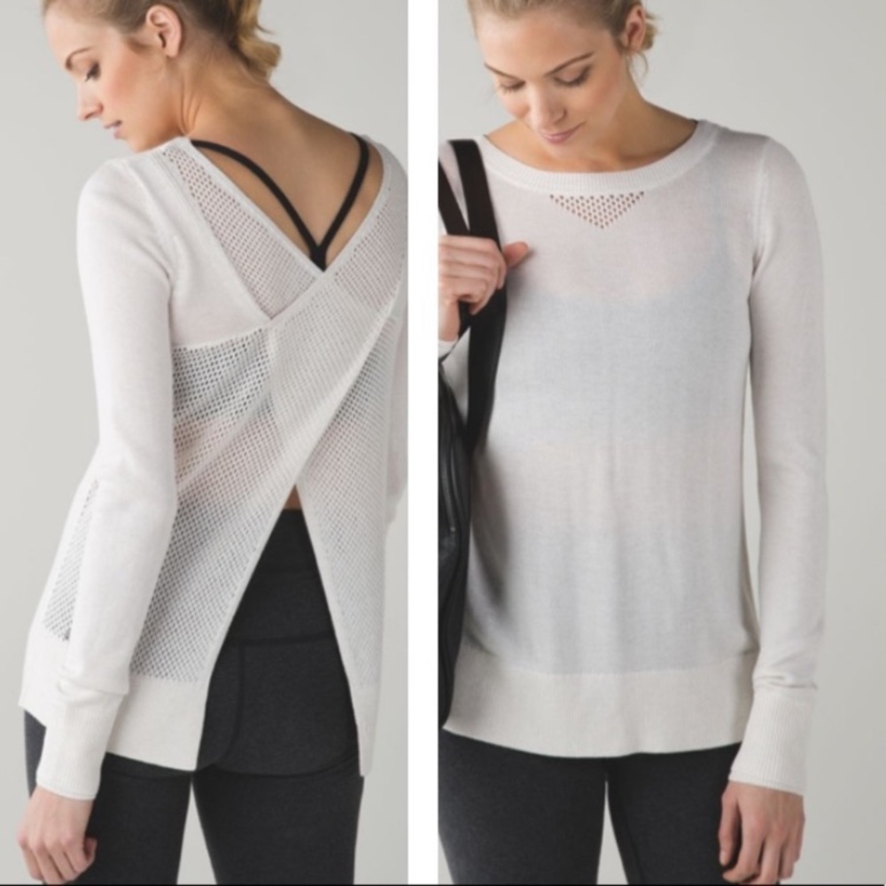 Sunset savasana pullover